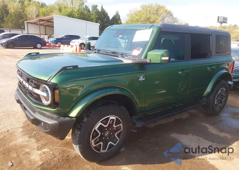 2024 Ford Bronco Outer Banks из США, поврежденный, VIN 1FMEE8BP0RLA71576